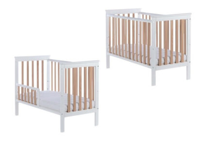 Täispuidust beebivoodi Cozy Fox + lisapiire