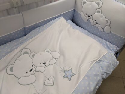 Voodipesu Cuddle bears sinine, 7 osa - Image 3