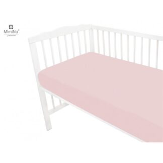 Kummiga voodilina Royal, vanaroosa 60x120cm