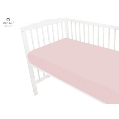 Kummiga voodilina Royal, vanaroosa 60x120cm