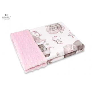 Minky beebitekk Karud, roosa