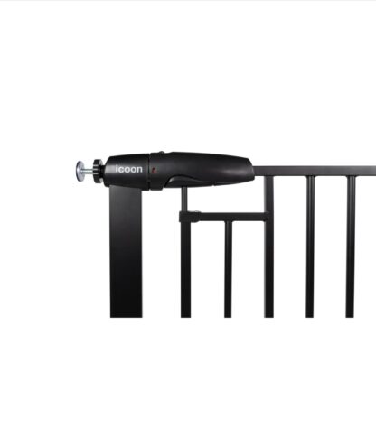 Turvavärav 76-104cm, must - Image 3