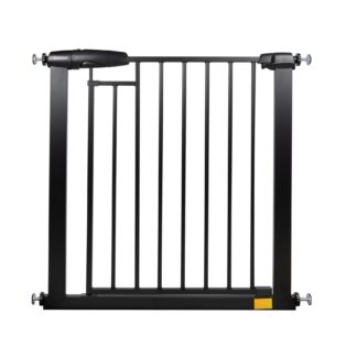 Turvavärav 76-104cm, must